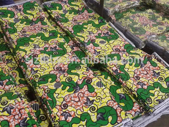 alibaba china cotton wax print fabric african