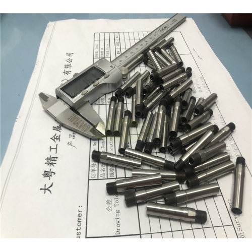 Tungsten carbide tool machining pin ulir khusus