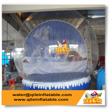 commercial grade PVC inflatable snow globe for wholesale with best price