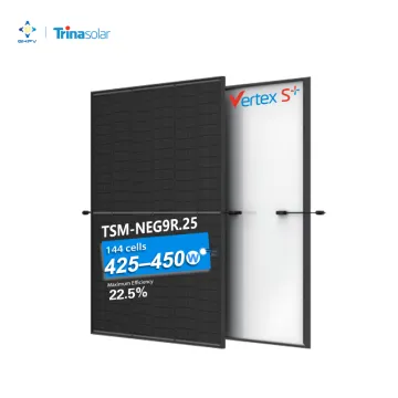 Vertex Solar Panel Modules: 425W, 430W, 440W, 445W, and 450W Full Black PV Modules by Trina EU