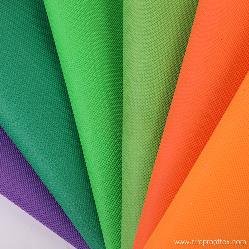 Multi-color 80g Flame Retardant Polypropylene Background Fabric