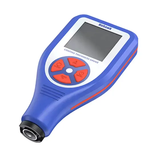 Digital Coating Thickness Gauge Meter for Car Paint Film: Portable FE/NFE Automatic Identification Tester