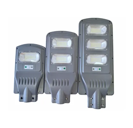 All-in-one solar street light