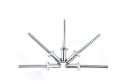 Aluminiuml/Steel Dome head open end blind rivets