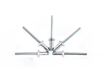 Aluminiuml/Steel Dome head open end blind rivets