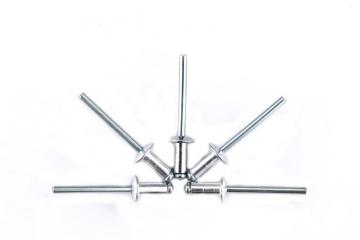 Aluminiuml/Steel Dome head open end blind rivets