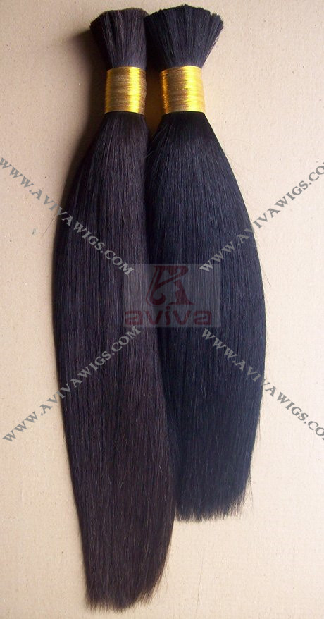 Unprocessed Virgin Remy Hair Bulk (AV-HB015)