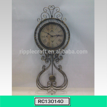 2013 Wall Hanging Metal Electronic Wall Art Clock for Home Decoration