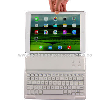 Wireless Bluetooth Keyboard for iPad Air with Magnetic Strip and Groove