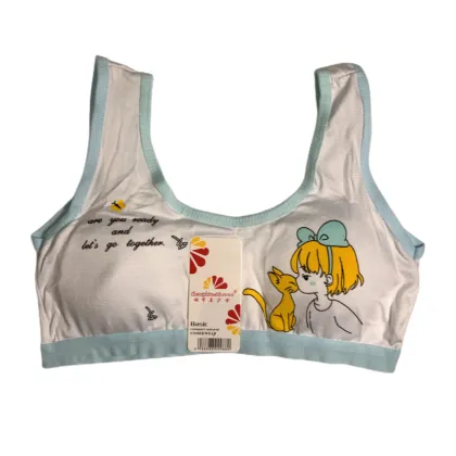 Breathable Girls Training Bra Comfortable Children Clothing Kids Training Bras Set