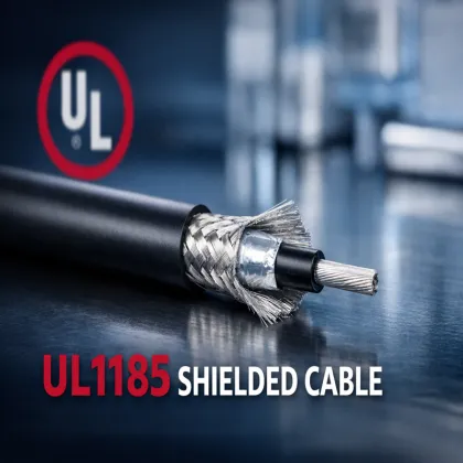 UL-1185 single-conduct shielded wire