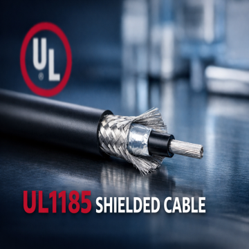 UL-1185 single-conduct shielded wire