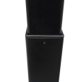 Dobra jakość czarnego koloru podstawy stolika 75x75xh (670--1030) mm korba rurka stołowa regulowana