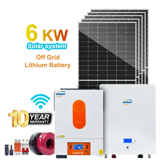 Price and Details of 6KW 6KVA Hybrid Solar Panel System with 6000W Capacity