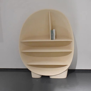 Wabi-Sabi Modern Ellipse Storage Rack