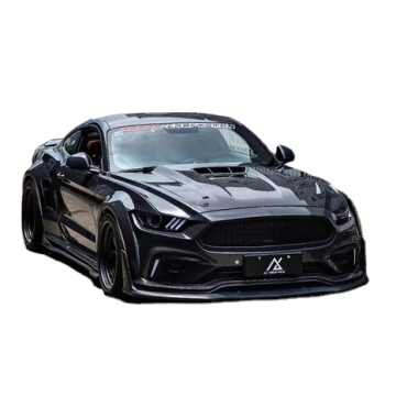 FRP-Material Ford Mustang vordere und hintere Stoßfänger Spoiler-Breitkörper-Kit