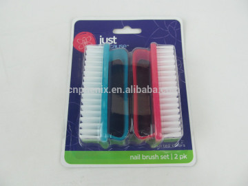2Pcs nail brush set