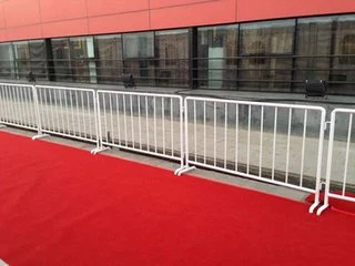 Factory Metal Galvanized and PVC Coated Concert Crowd Control Barrier