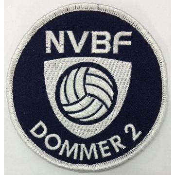 Klantontwerp voetbal voetbalteam borduurwerk patch