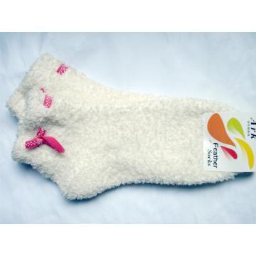 Pretty Cozy Socks with Bow