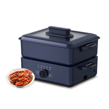 Electric Grill Pan Hot Pot Cooker: Κορεάτικο μπάρμπεκι