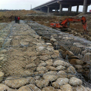 Caja de canasta de gaviones galvanizados con alto contenido de zinc a la venta