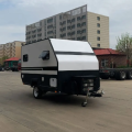 large space small fiberglass offroad trailer aluminum camper