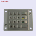 PCI Certificate Metal Keyboard Keypad For Data Encrypting