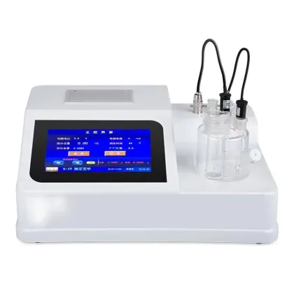 Coulometric Karl Fischer Titration Oil Trace Moisture Meter