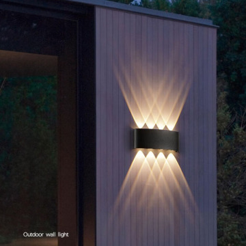 Black Sconce White IP65 Porch and Garden Outdoor Lighting