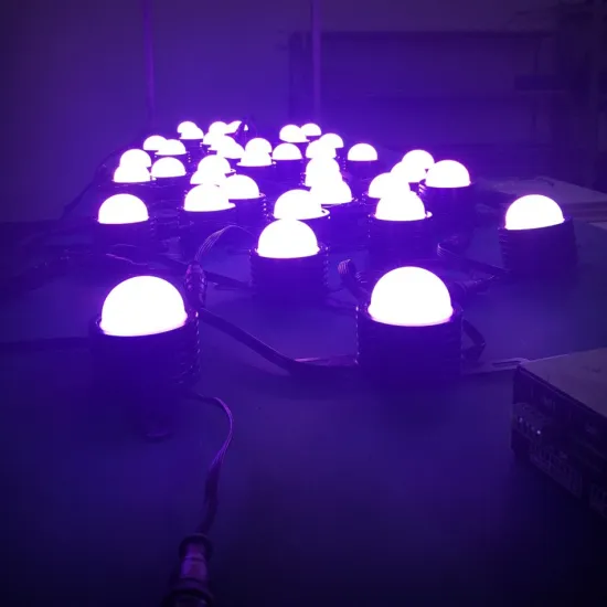 DMX Programmable RGB LED Pixel Light String
