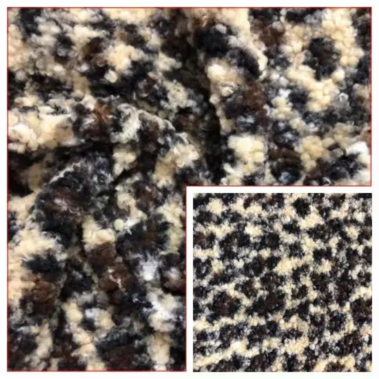 100%Polyester Shuvelvteen Fleece with Printed