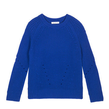 Women's knitted sweater in fashion