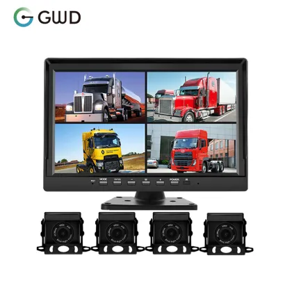 10.1 Inch HD CCTV Dash Cam - 360 Degree Security Camera for Trucks & Buses