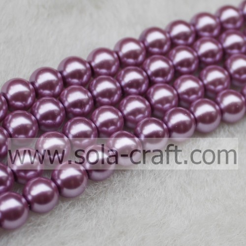 Glass Artificial Pearl Round Beads Online