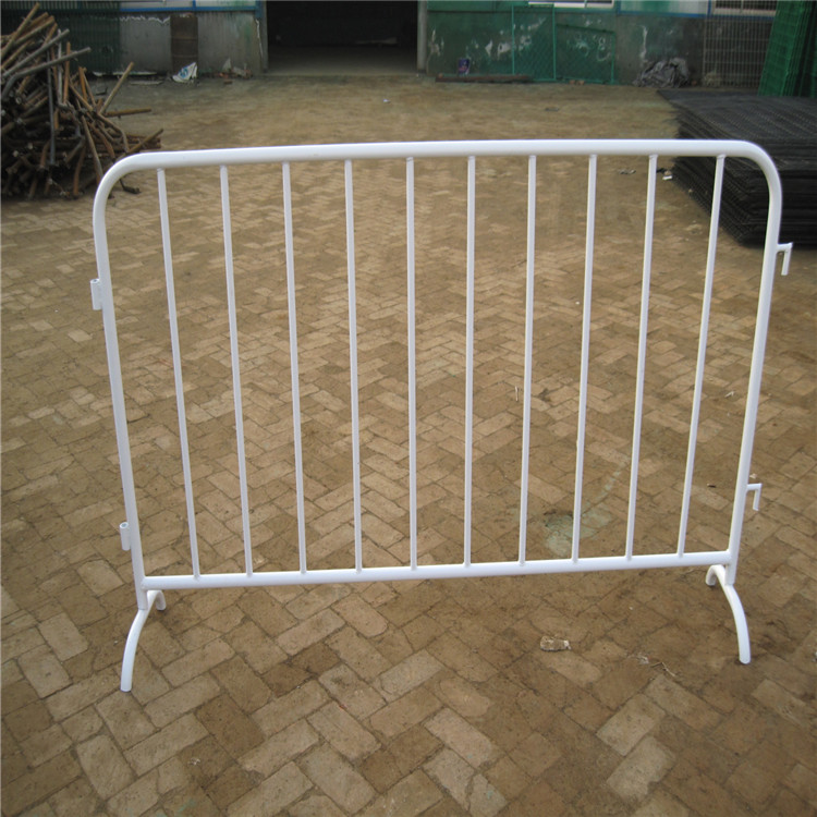 Control barrier temporary fencing