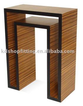 wooden display stand