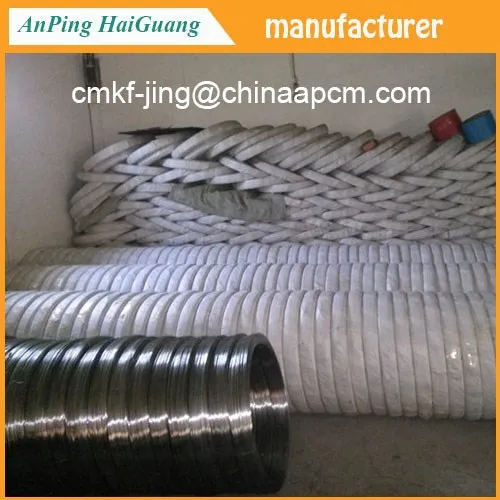 17/15 oval wire ,2.4mmX3.0mm Galvanized oval wire