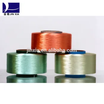 polyester yarn FDY 250D/48F DOPE DYED COLORS