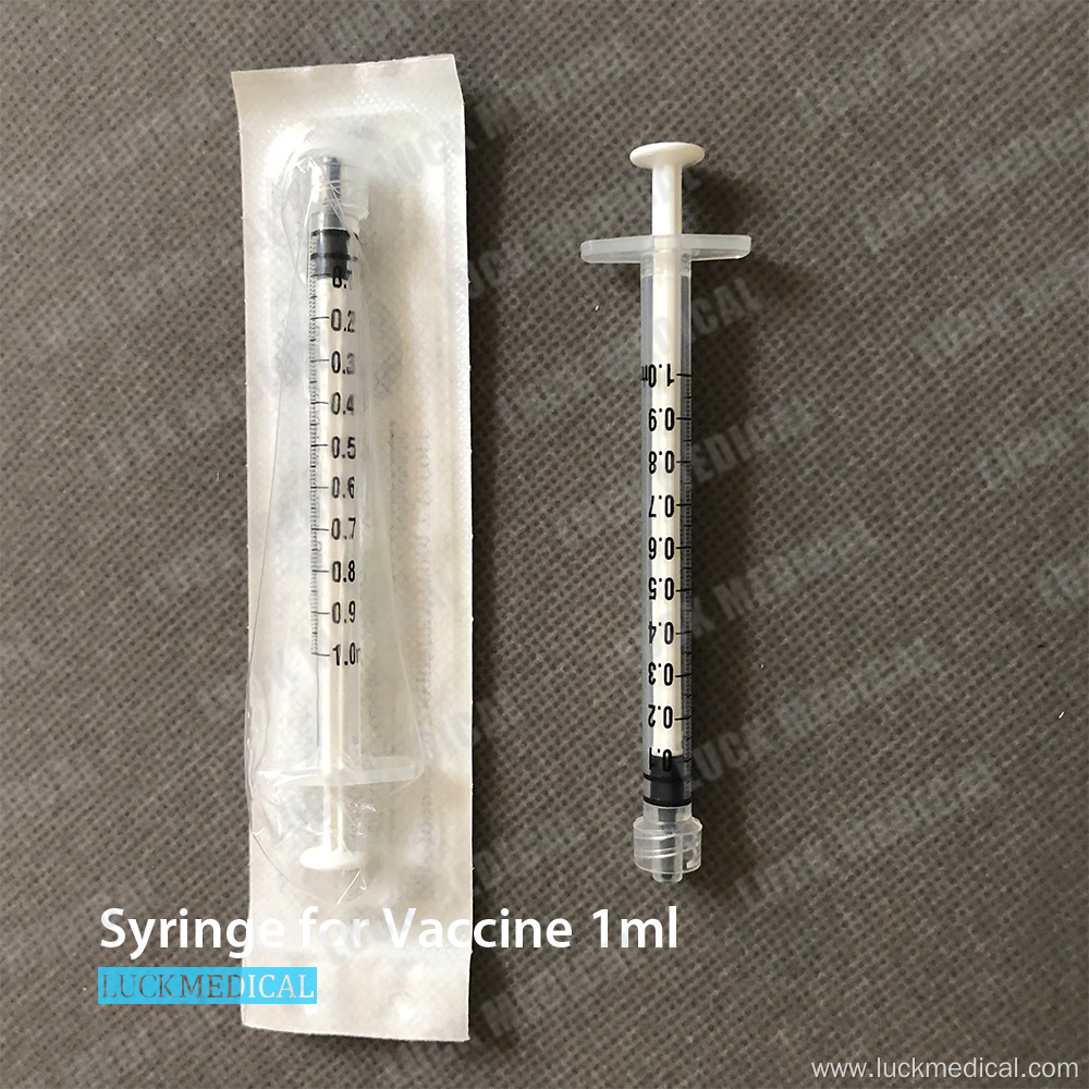 Syringe Plastic No Needle 1ml