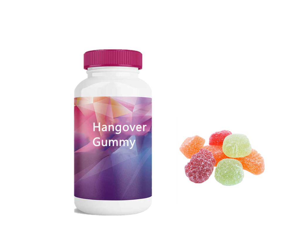 OEM/ODM super health herbal sweet hangover gummies relieve alcohol drunk hangover gummies