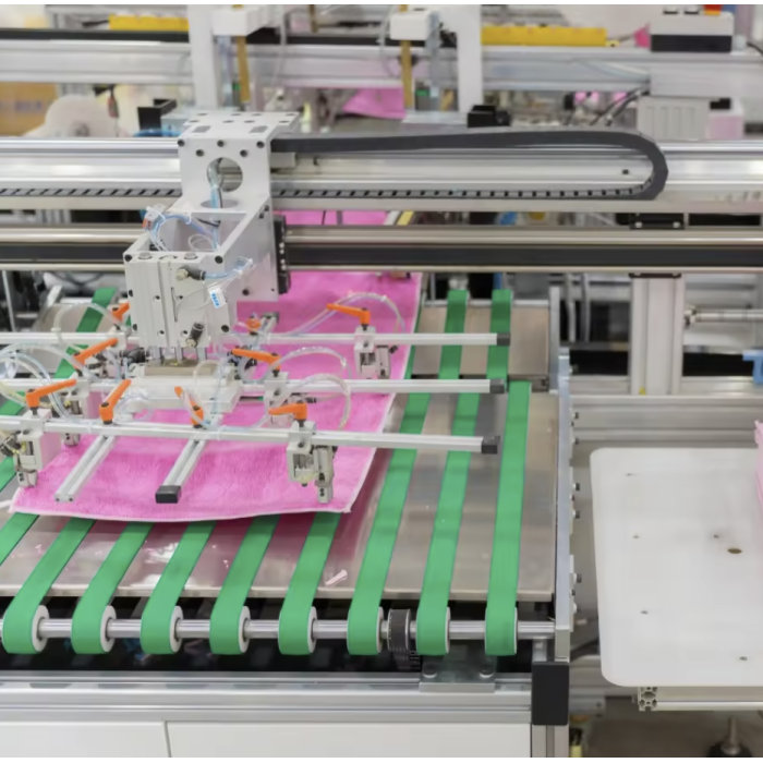 سیستم انباشته حوله میکروفیبر تمام اتوماتیک