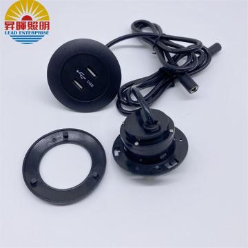 EU Type 220V-240V Furniture USB Charger for Phone/iPad with Smart Extension Board