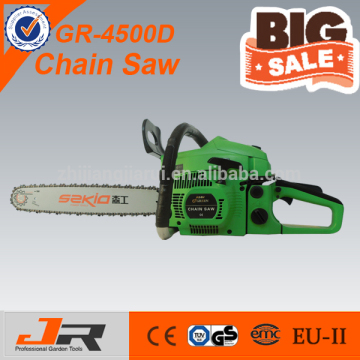 powerful portable garden tools 4500D gasoline chainsaw