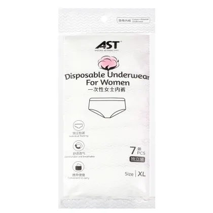 Disposable Cotton Blend Underwear