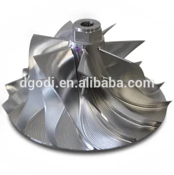 Guangdong manufacturer custom titanium billet turbo compressor wheel