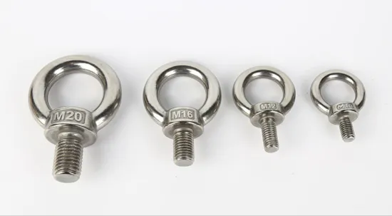 Stainless Steel 304/316 DIN580 Lifting Eye Bolts