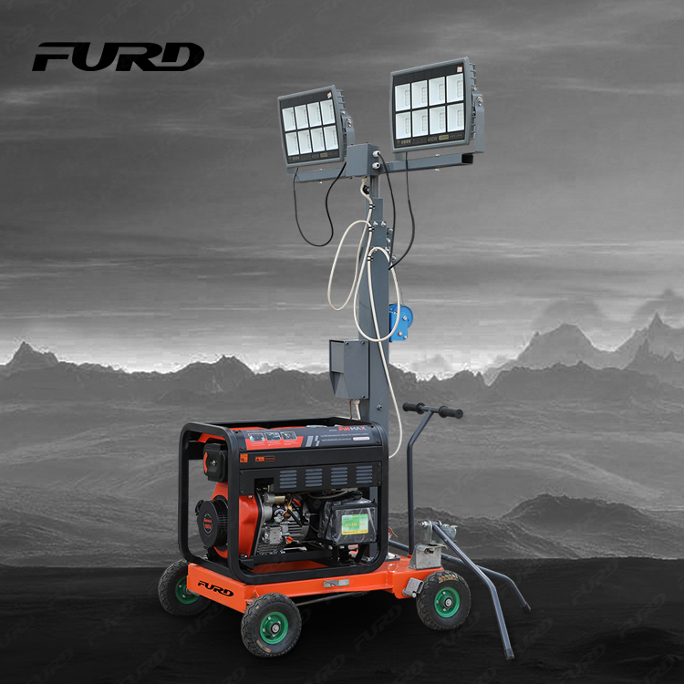Long lifetime 5m Outdoor Night Mobile Light Tower Wholesale