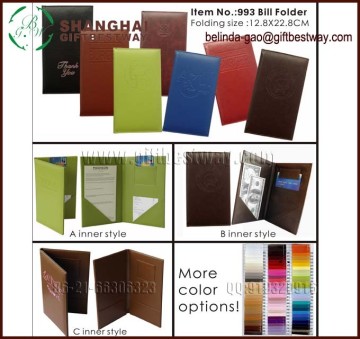 Factory price High quality Cheap restaurant cheque holder