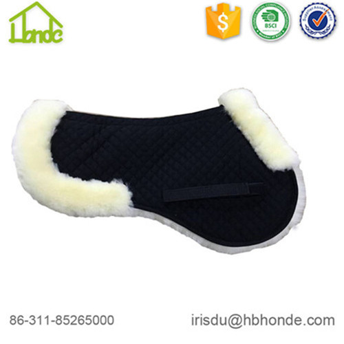 half sheepskin saddle pad half sheepskin saddle pad